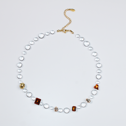 Colier Toffee Crystal
