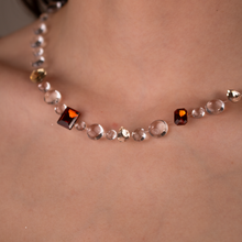 Colier Toffee Crystal