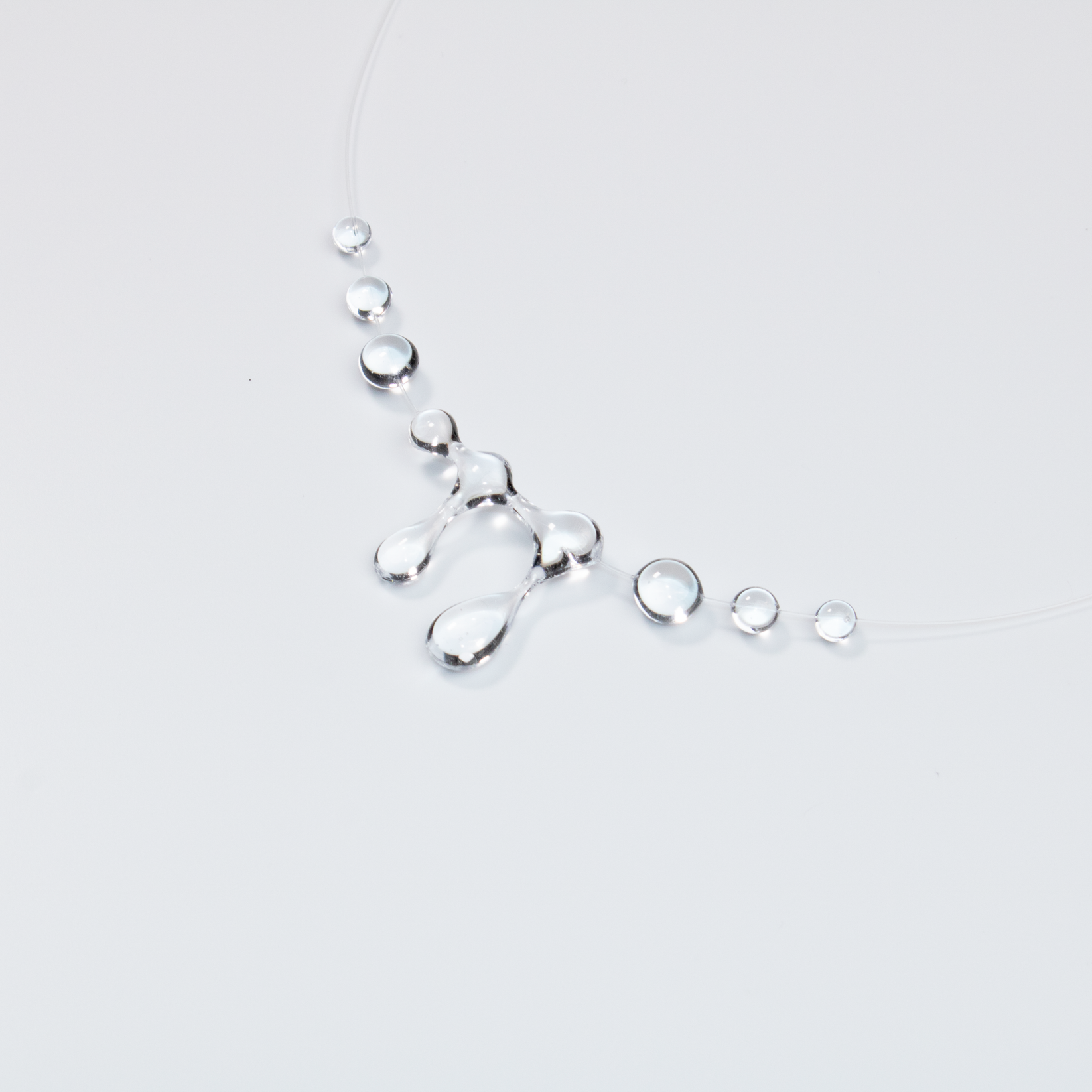 Colier Twin Drop