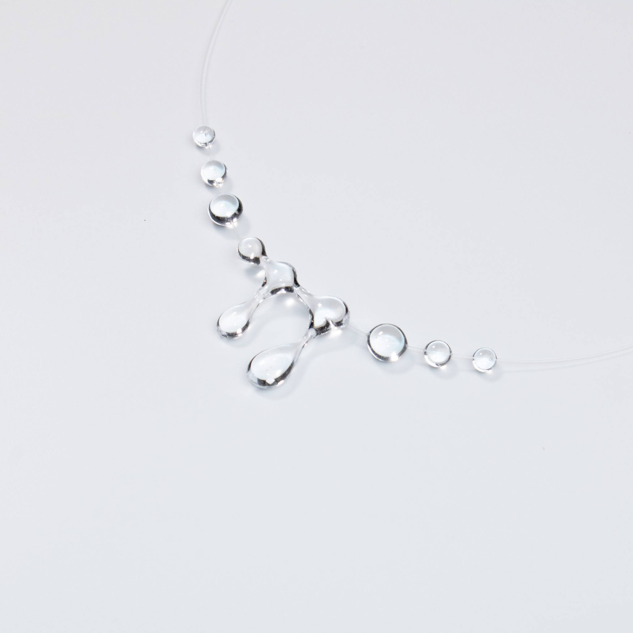 Colier Twin Drop