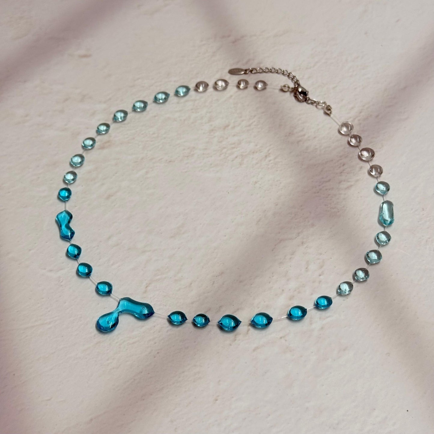 Colier Gradient Turquoise - DROP - DROP - Colier