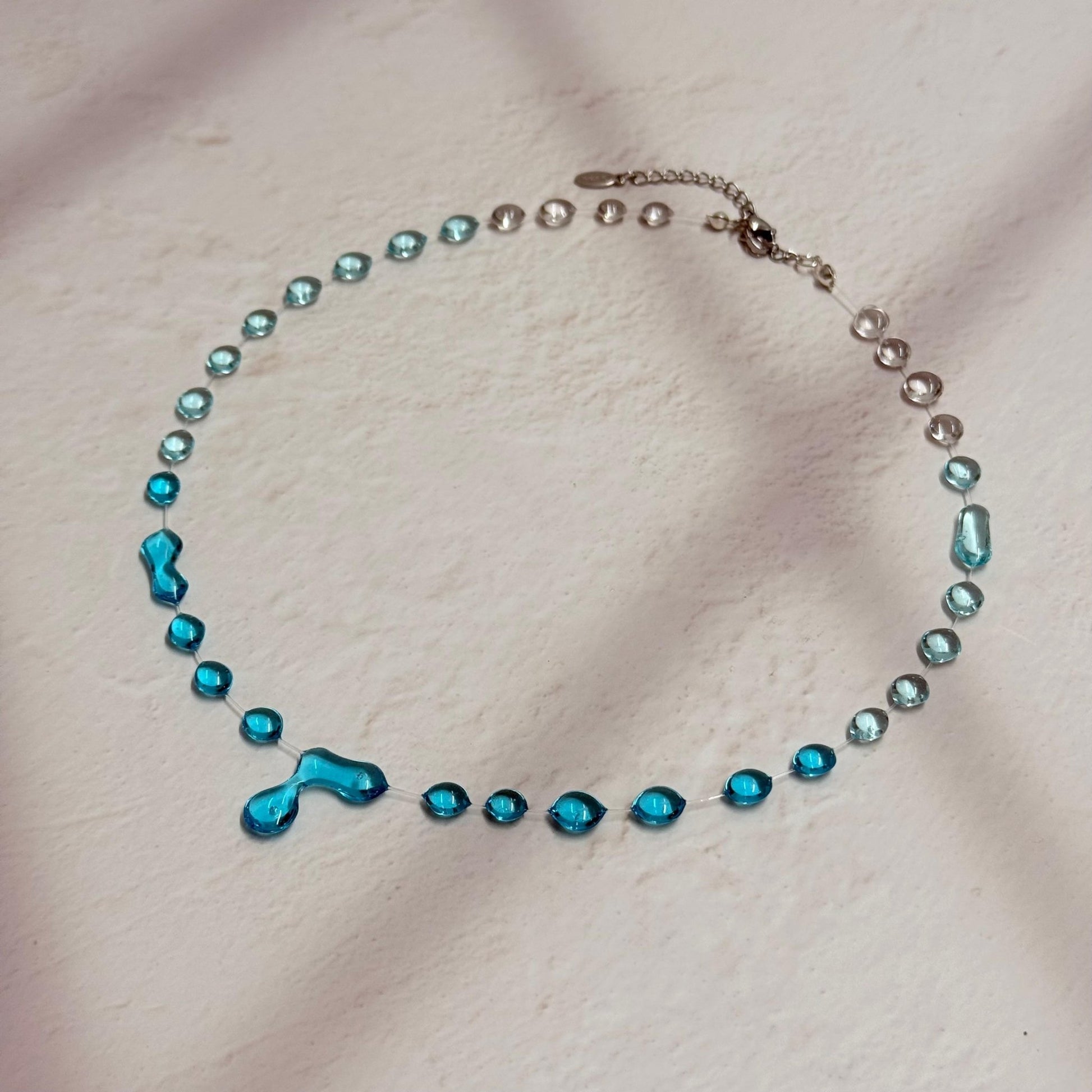 Colier Gradient Turquoise - DROP - DROP - Colier
