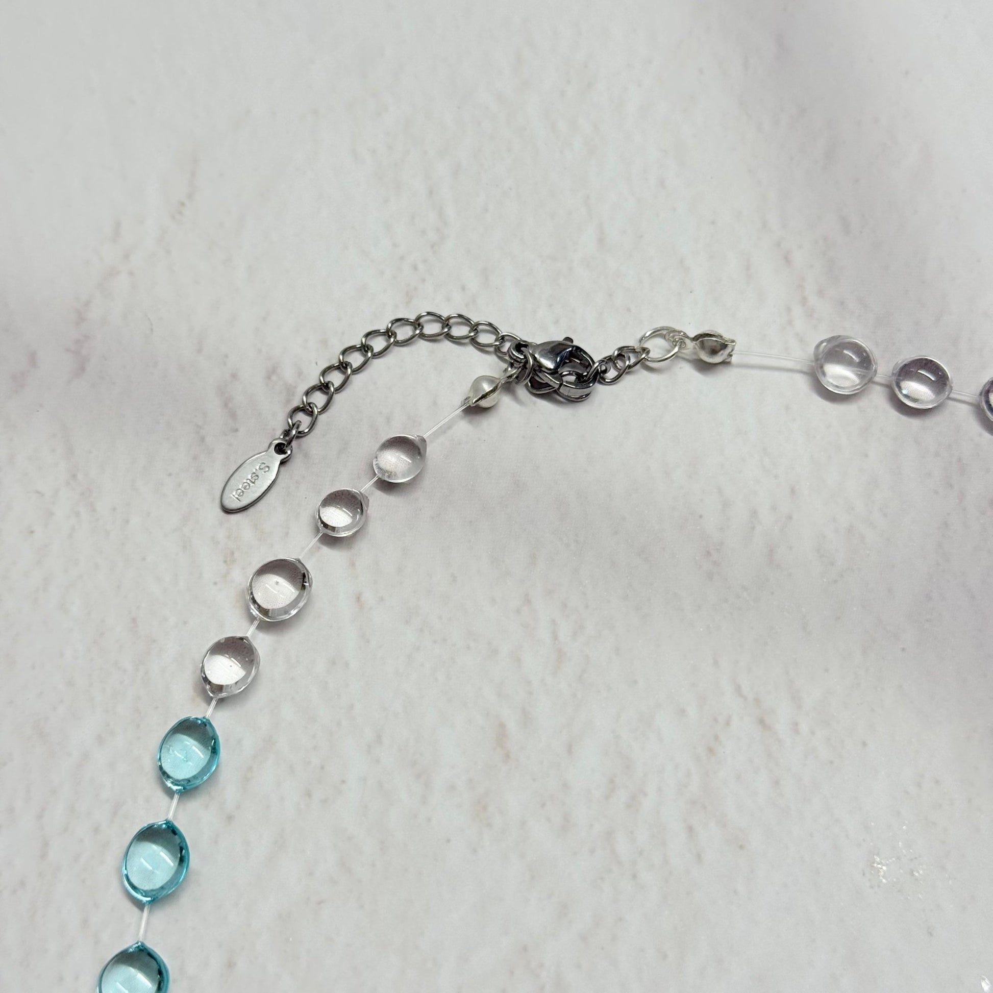 Colier Gradient Turquoise - DROP - DROP - Colier