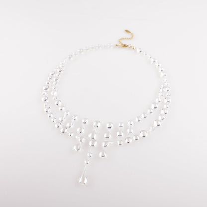 Drop Colier Colier Double Droplet