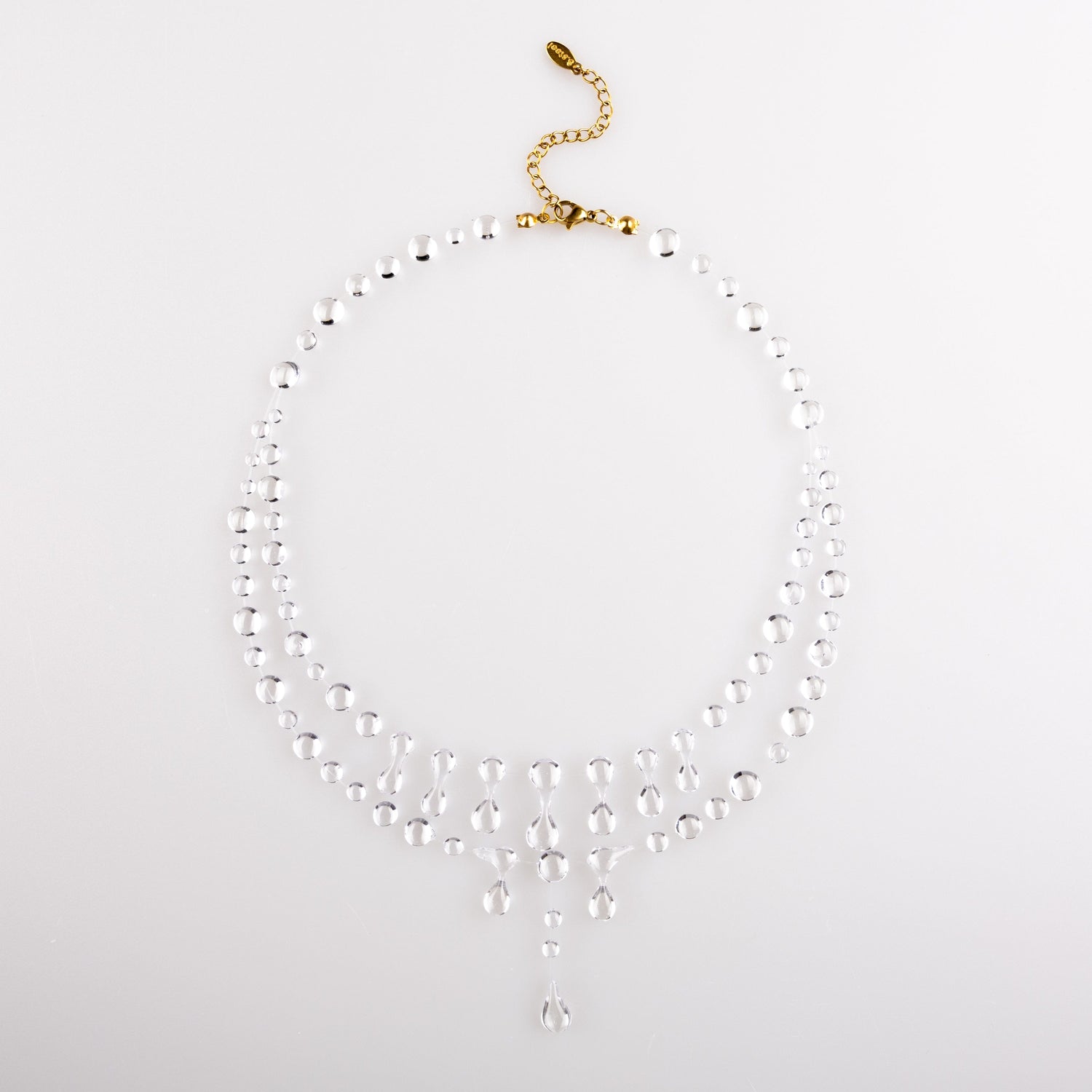 Drop Colier Colier Double Droplet