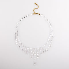 Drop Colier Colier Double Droplet