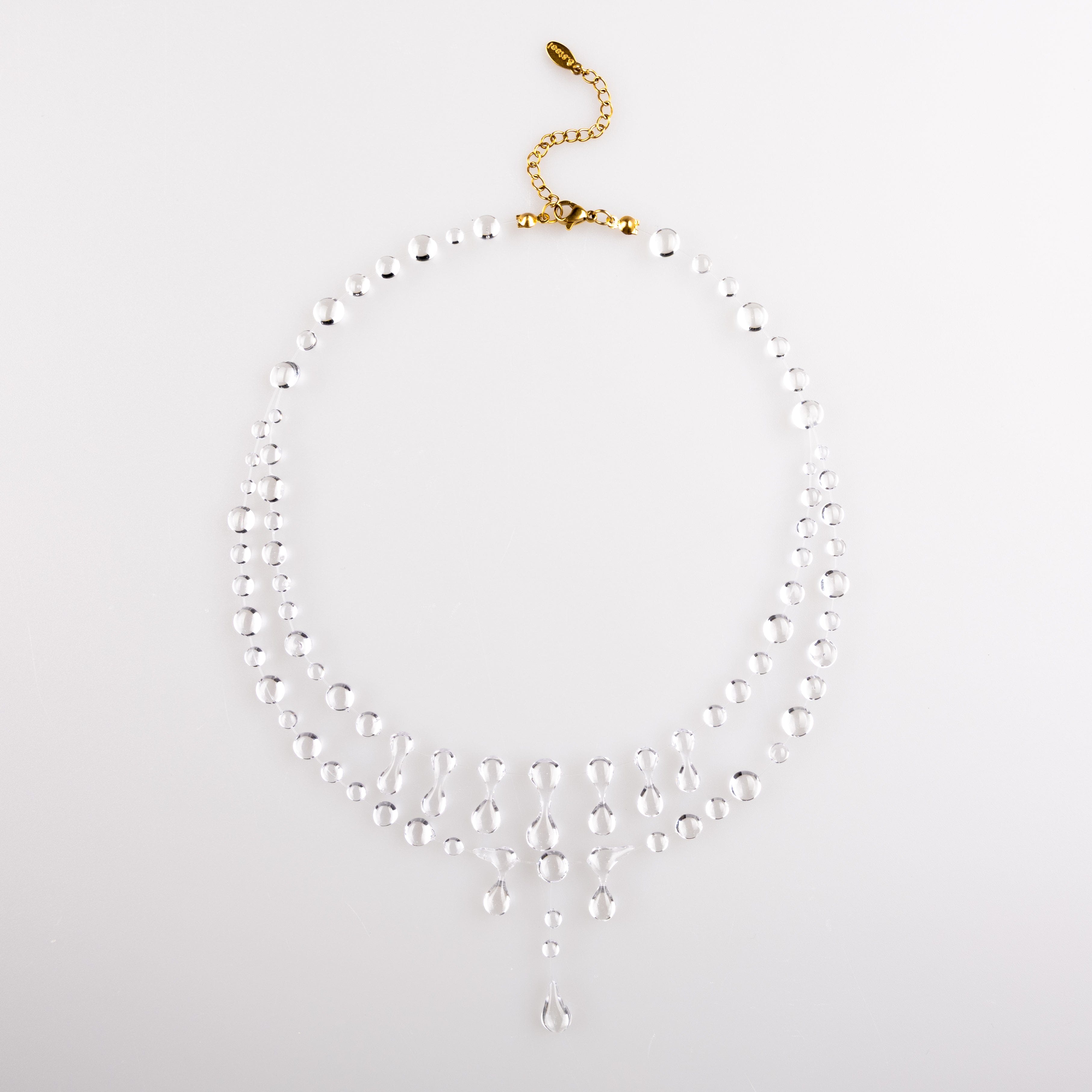 Drop Colier Colier Double Droplet