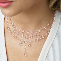 Drop Colier Colier Double Droplet