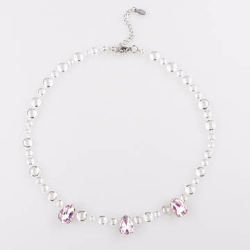 DROP Colier Colier Gemastone Rosa