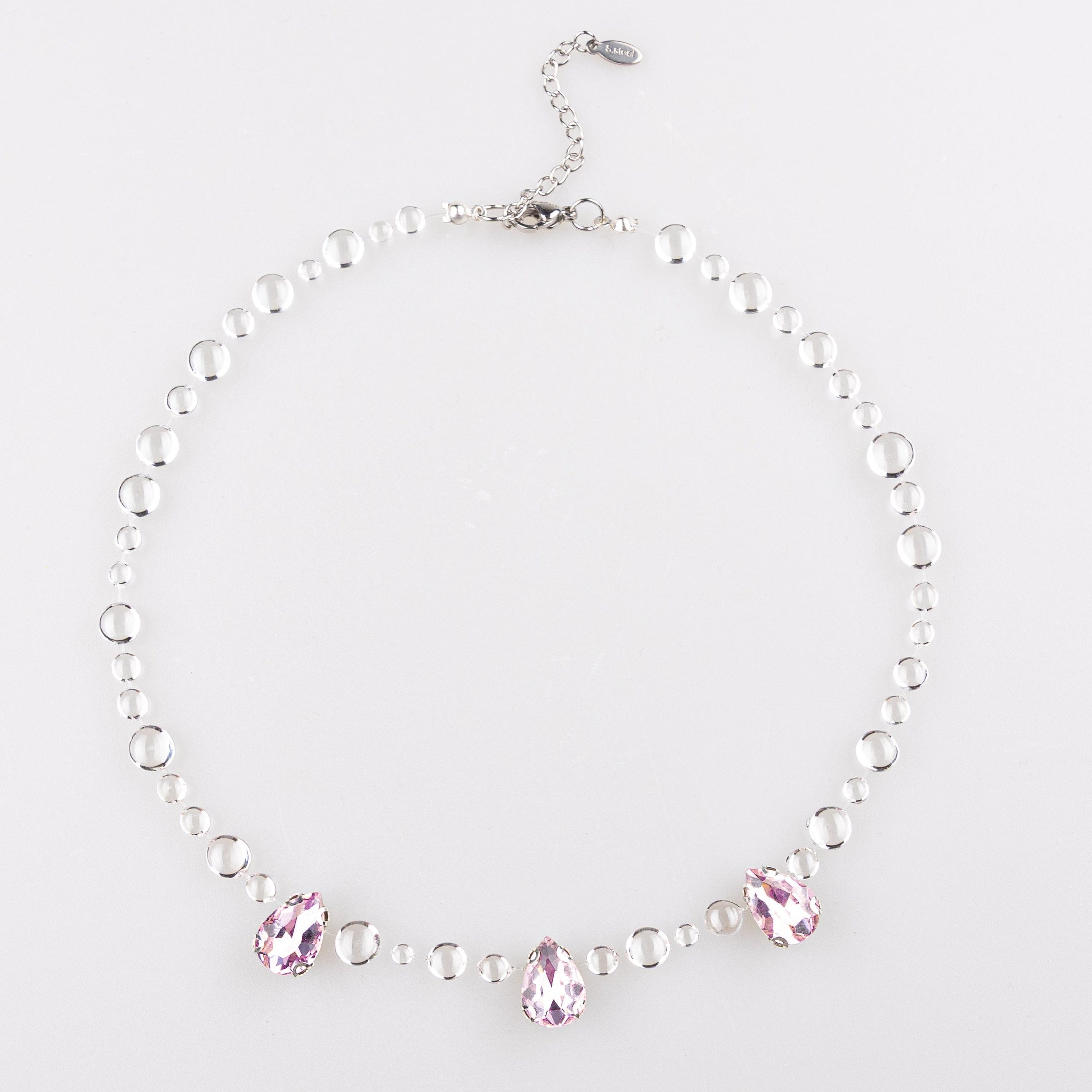 DROP Colier Colier Gemastone Rosa