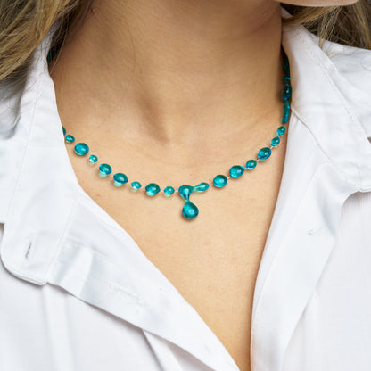 DROP Colier Colier Gradient Turquoise