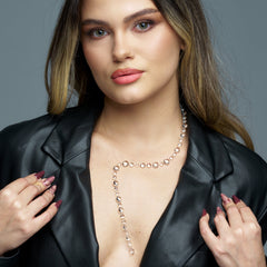 DROP Colier Colier Moon Drop