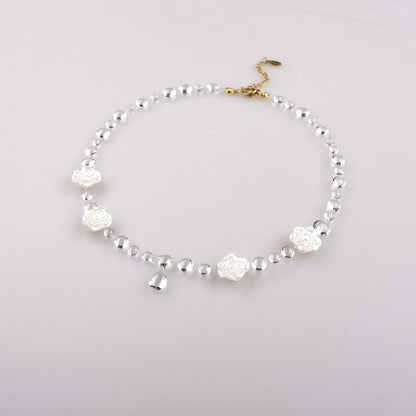 DROP Colier Colier White Roses