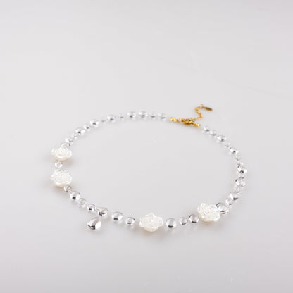 DROP Colier Colier White Roses