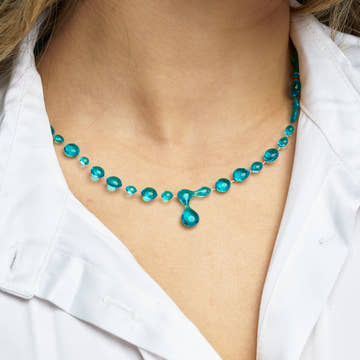 Colier Gradient Turquoise